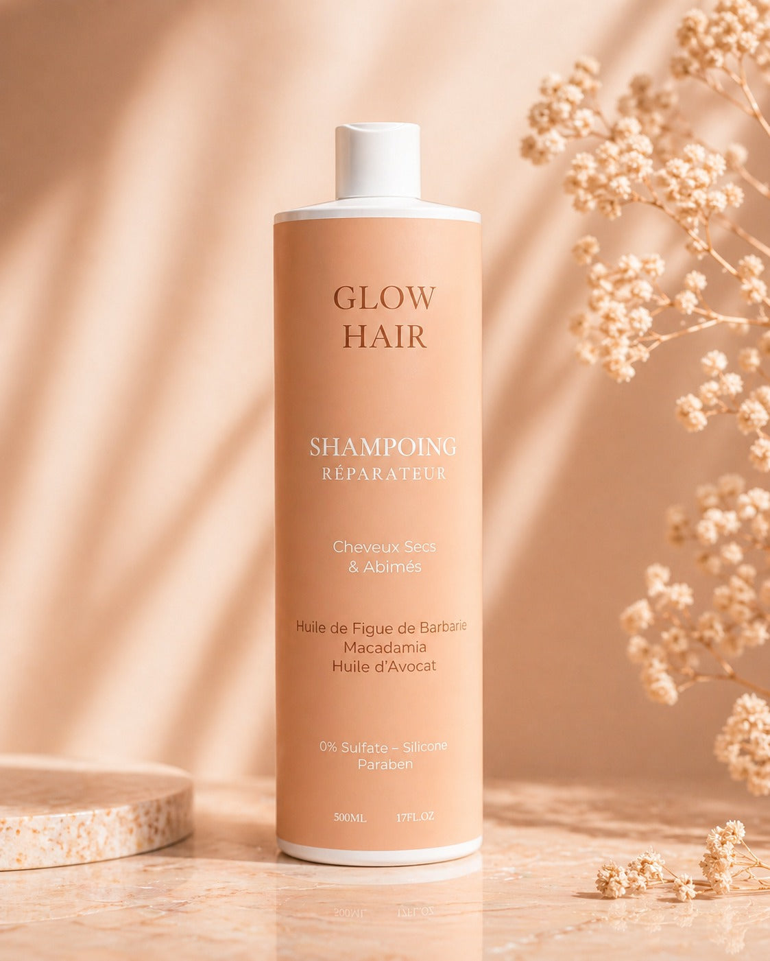Shampoing réparateur cheveux secs et abimés